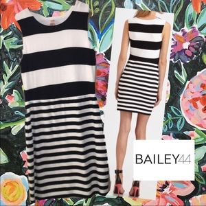 BAiley 44 dress black and white